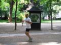 リュクサンブール公園をジョギング